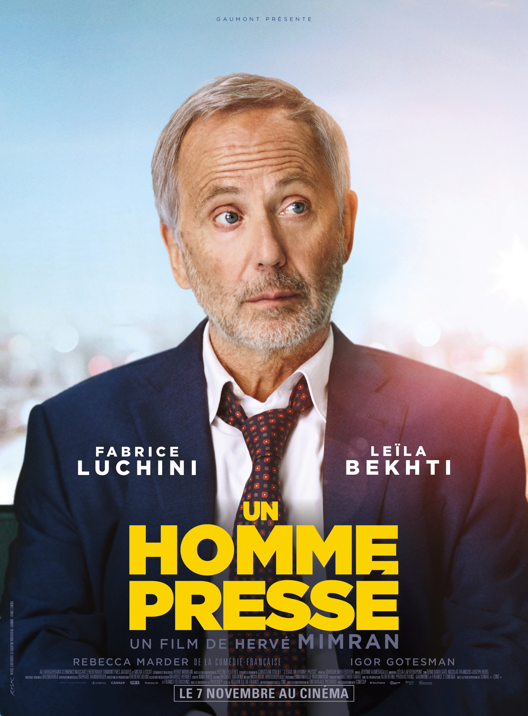 Mega Sized Movie Poster Image for Un homme pressé 