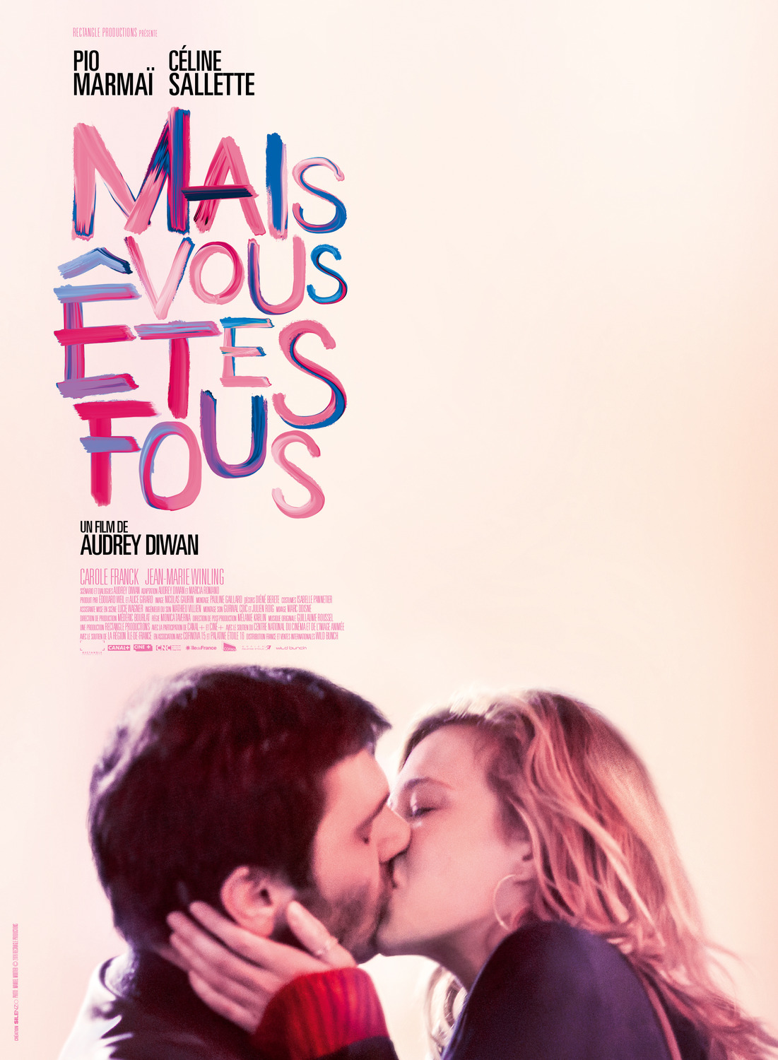 Extra Large Movie Poster Image for Mais vous êtes fous 