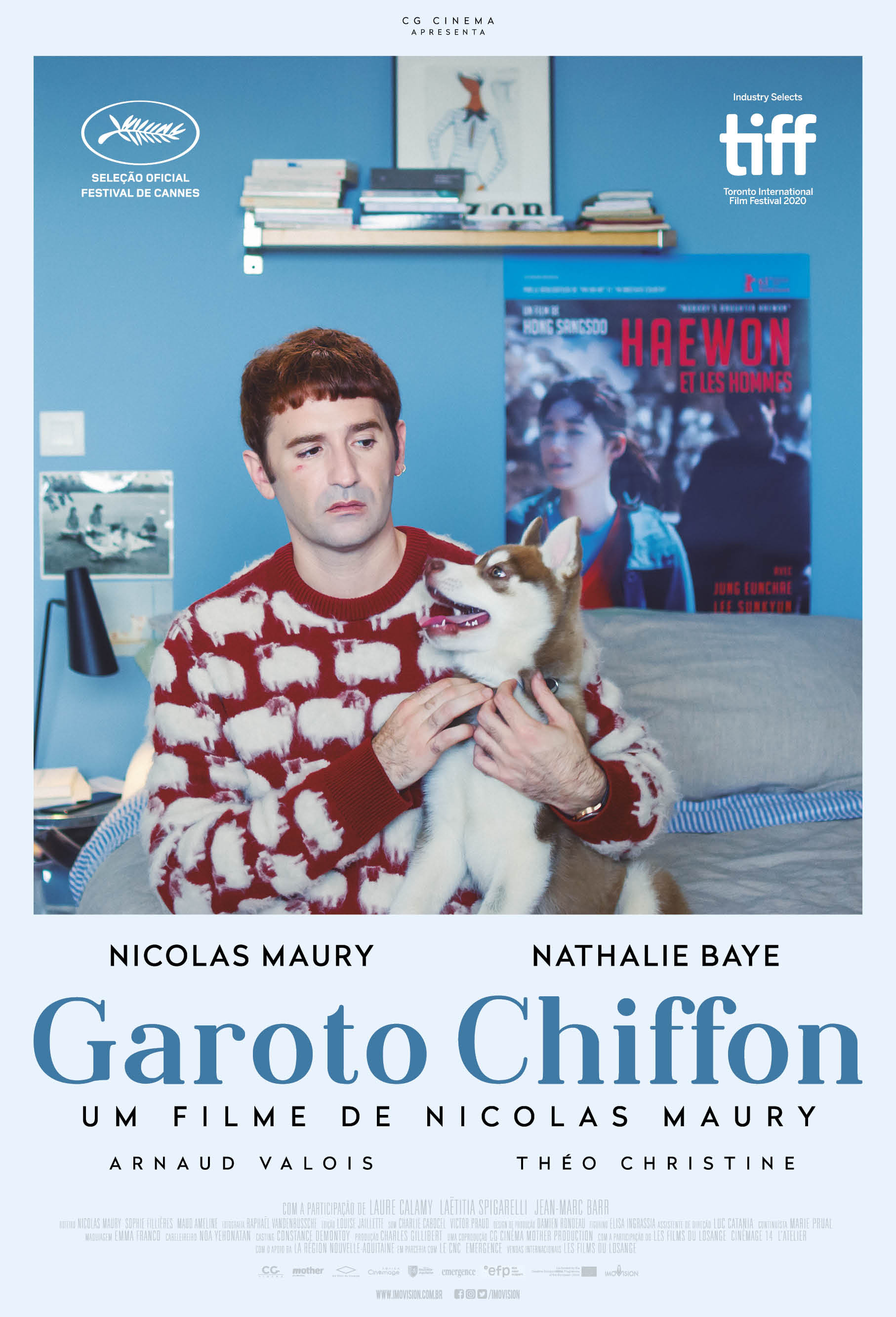 Mega Sized Movie Poster Image for Garçon chiffon (#2 of 2)