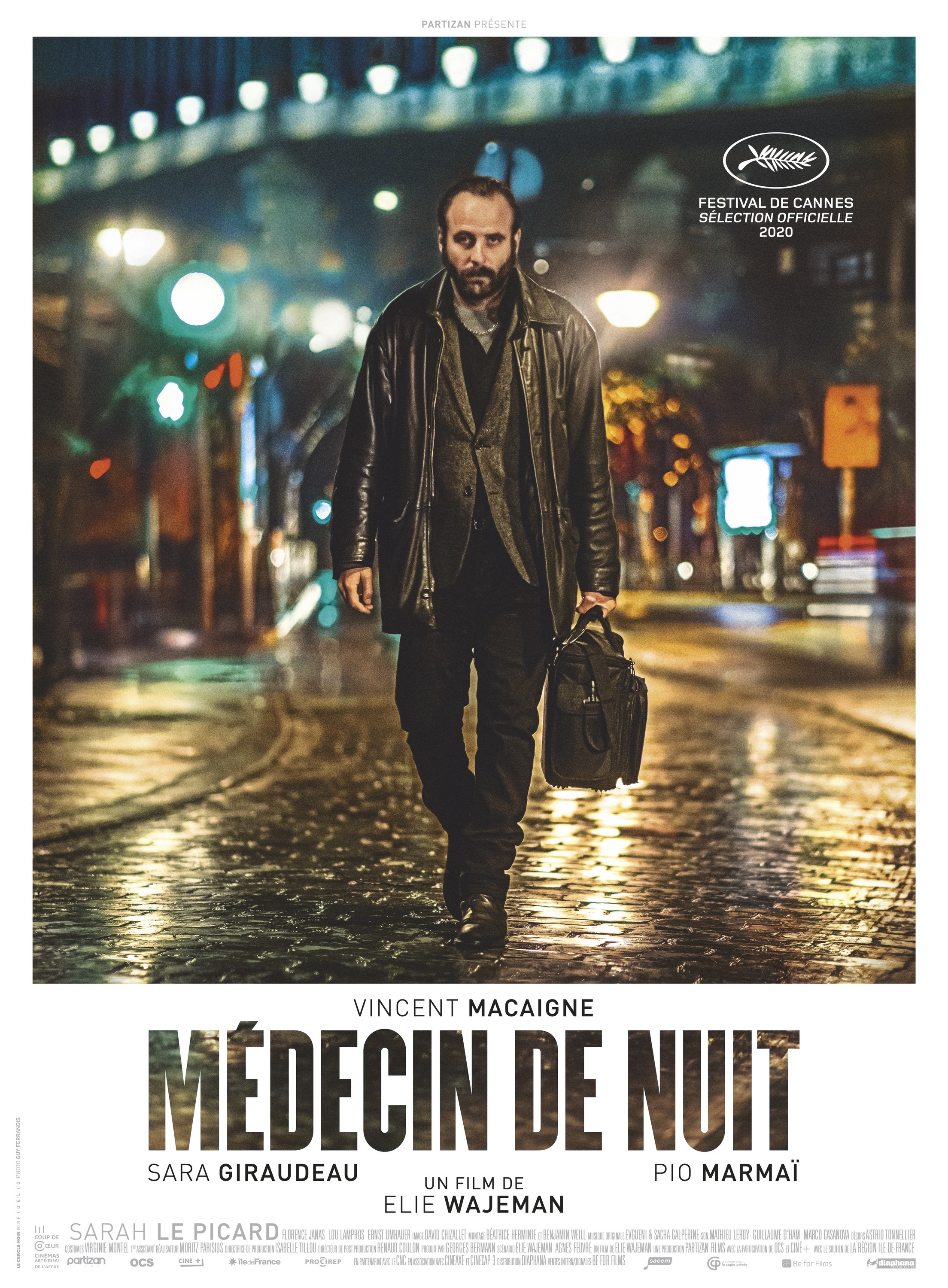 Mega Sized Movie Poster Image for Médecin de nuit 