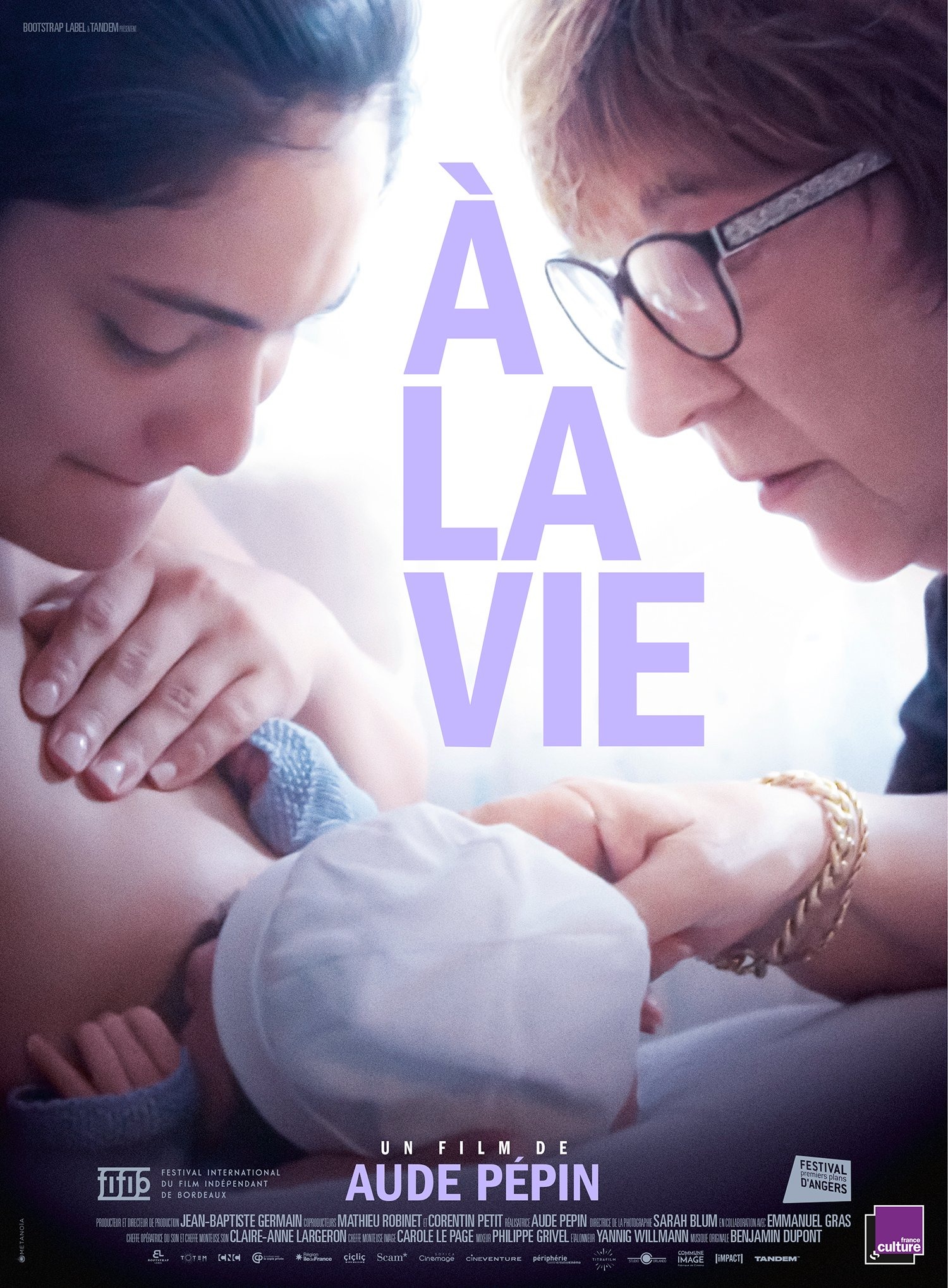 Mega Sized Movie Poster Image for À la vie 