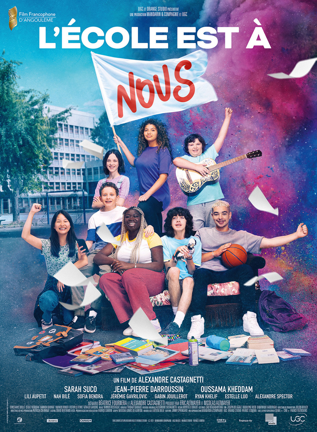 Extra Large Movie Poster Image for L'école est à nous 