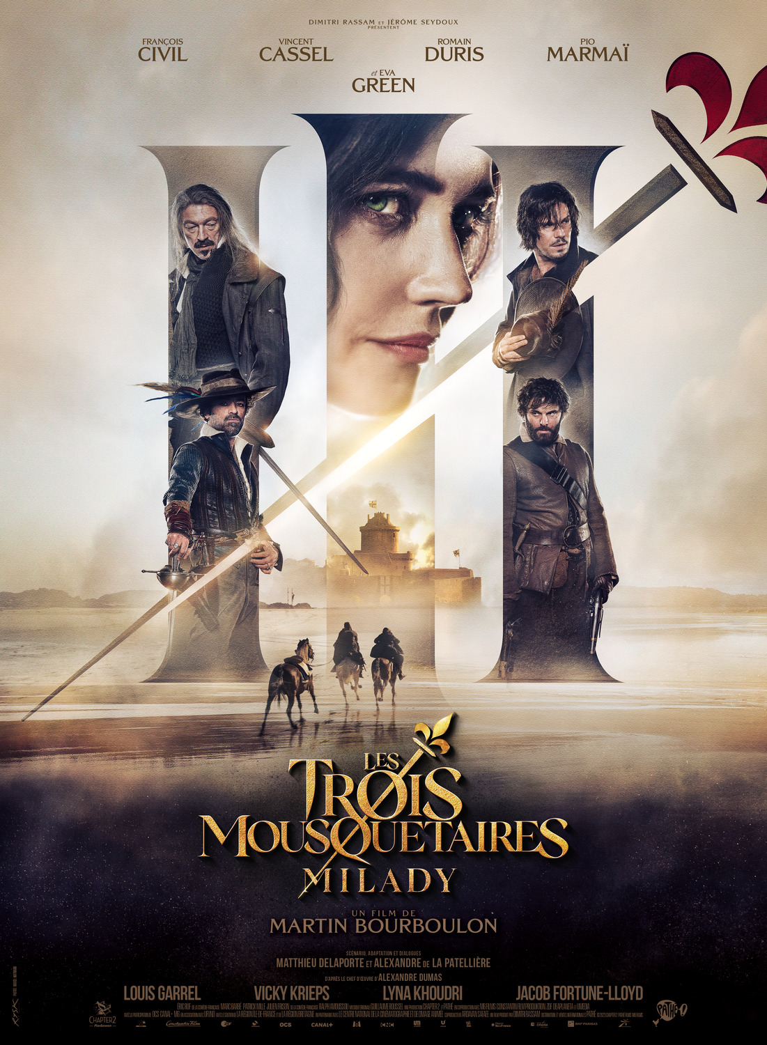 Extra Large Movie Poster Image for Les trois mousquetaires: Milady (#2 of 2)