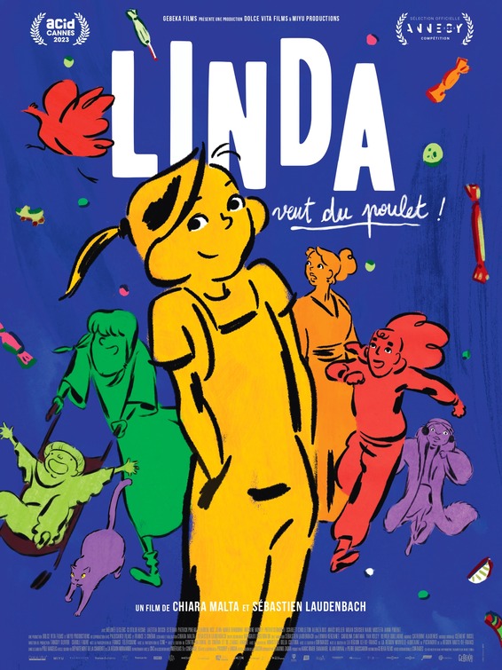 Linda veut du poulet! Movie Poster