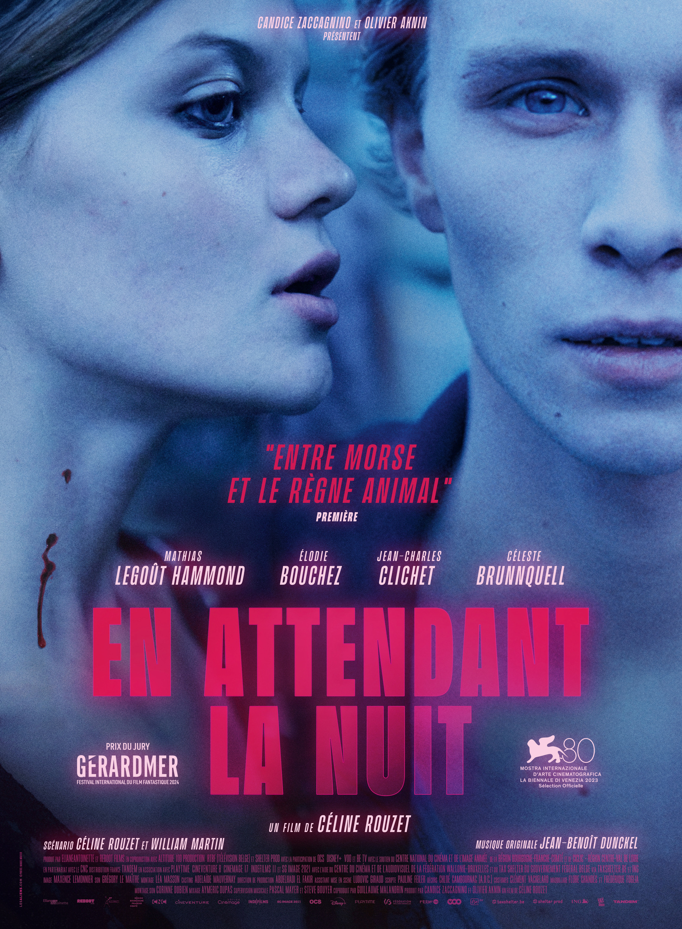 Mega Sized Movie Poster Image for En attendant la nuit 