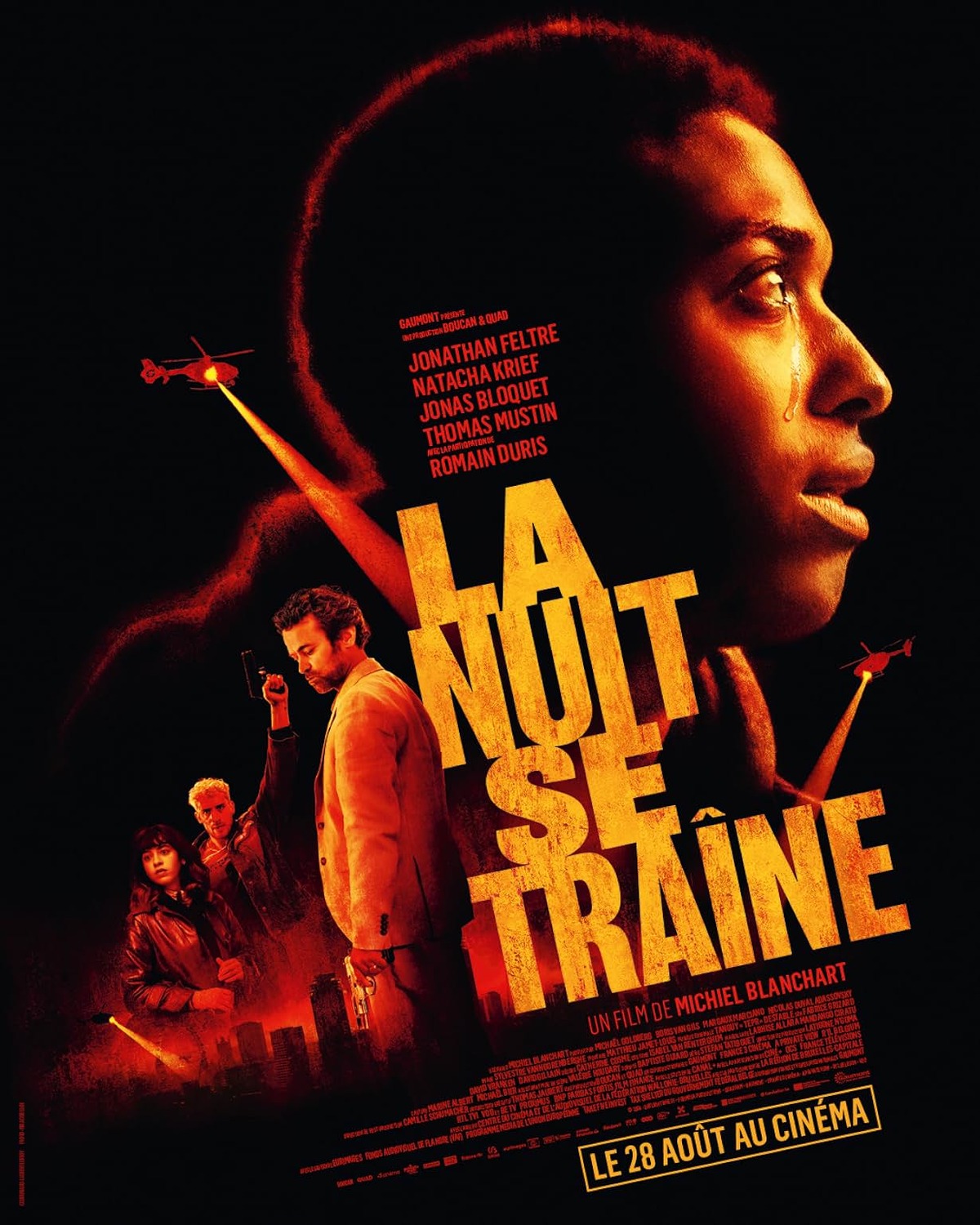 Extra Large Movie Poster Image for La nuit se traîne (#1 of 3)