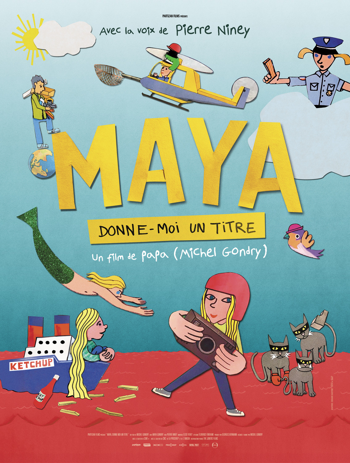 Extra Large Movie Poster Image for Maya, donne-moi un titre 