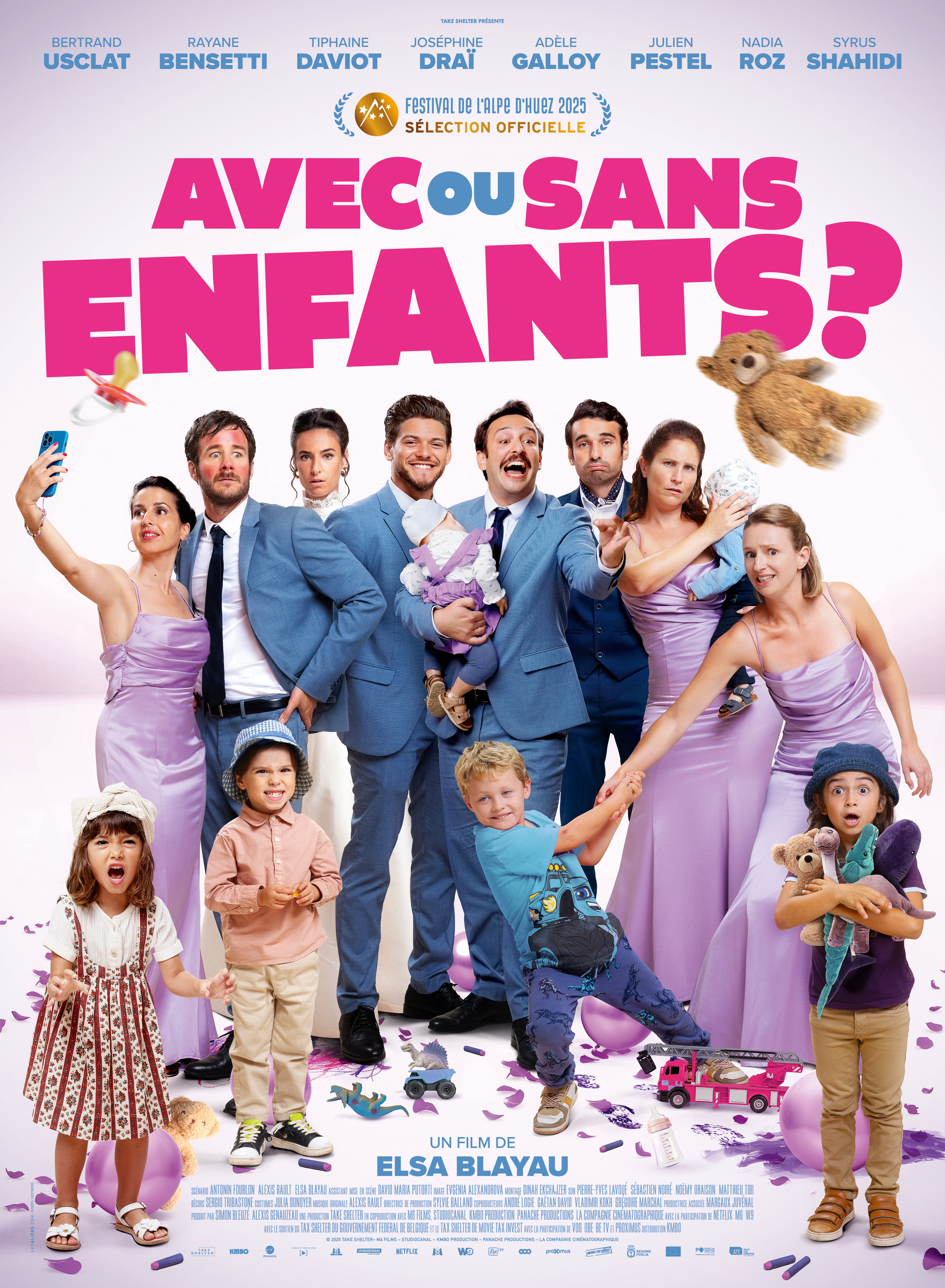 Mega Sized Movie Poster Image for Avec ou sans enfants 