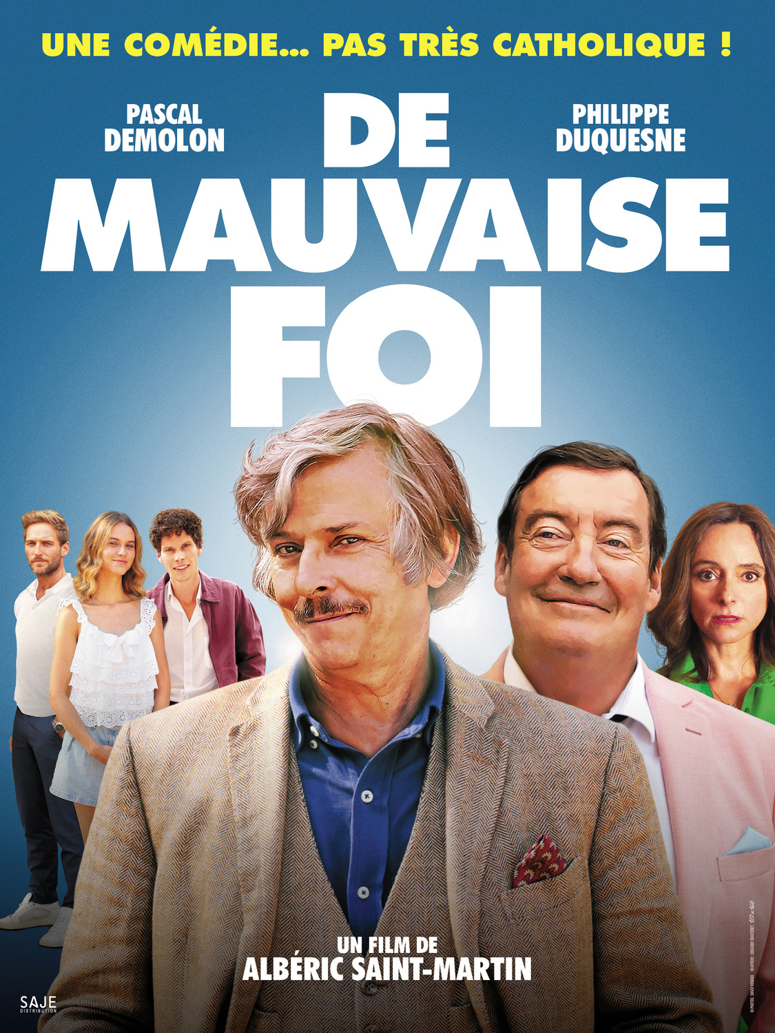 Extra Large Movie Poster Image for De mauvaise foi (#2 of 2)