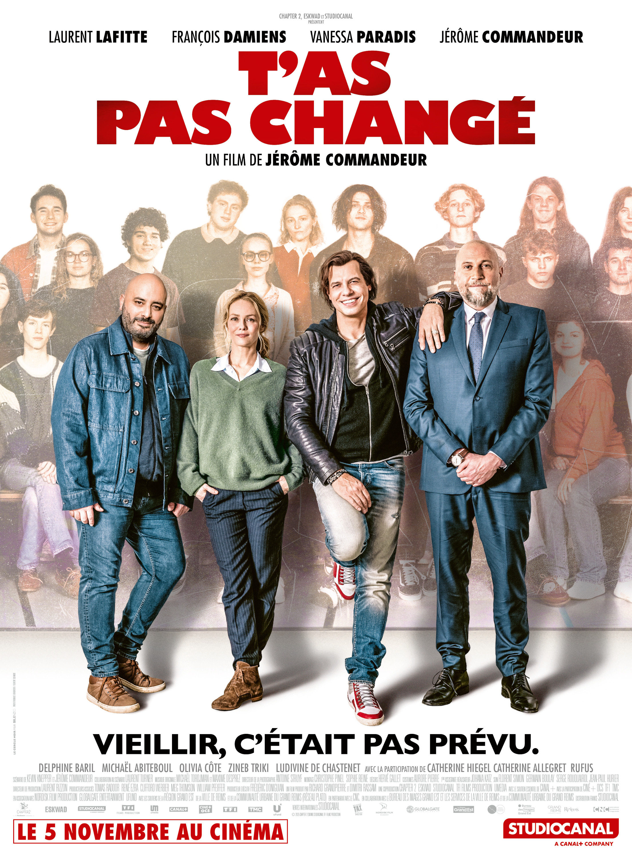 Mega Sized Movie Poster Image for T'as pas changé 