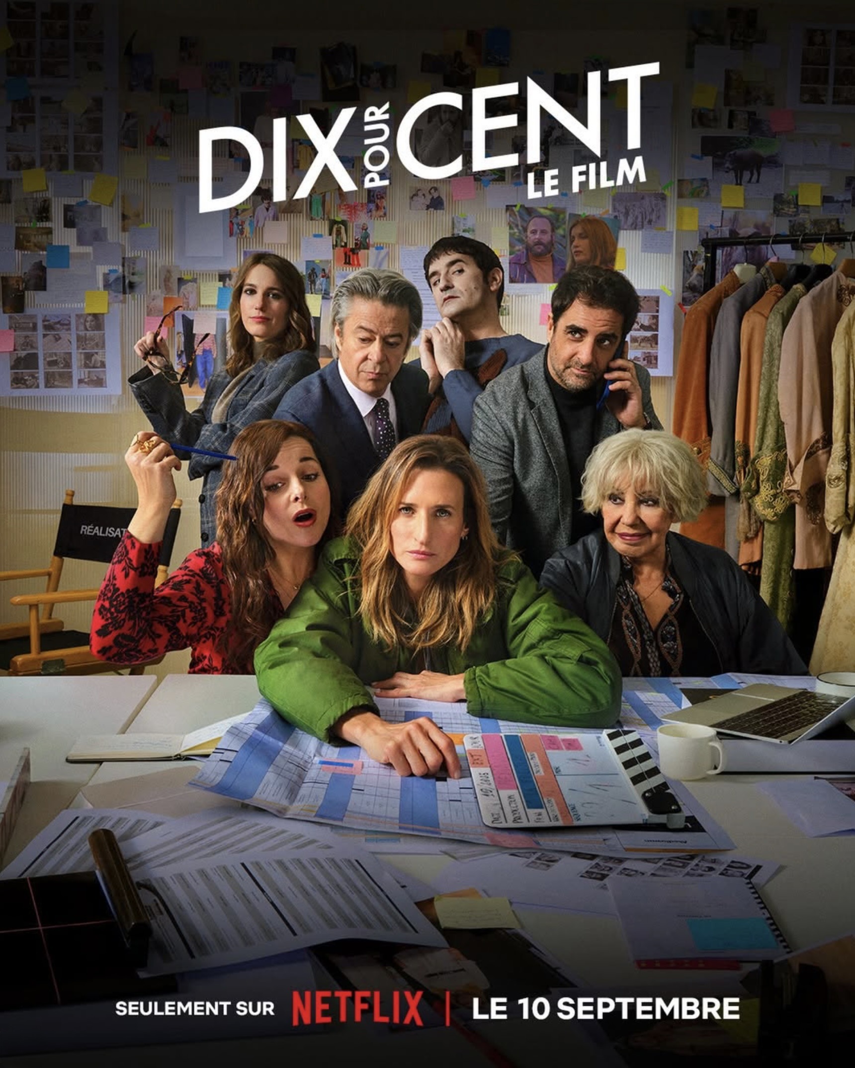 Mega Sized Movie Poster Image for Dix Pour Cent 