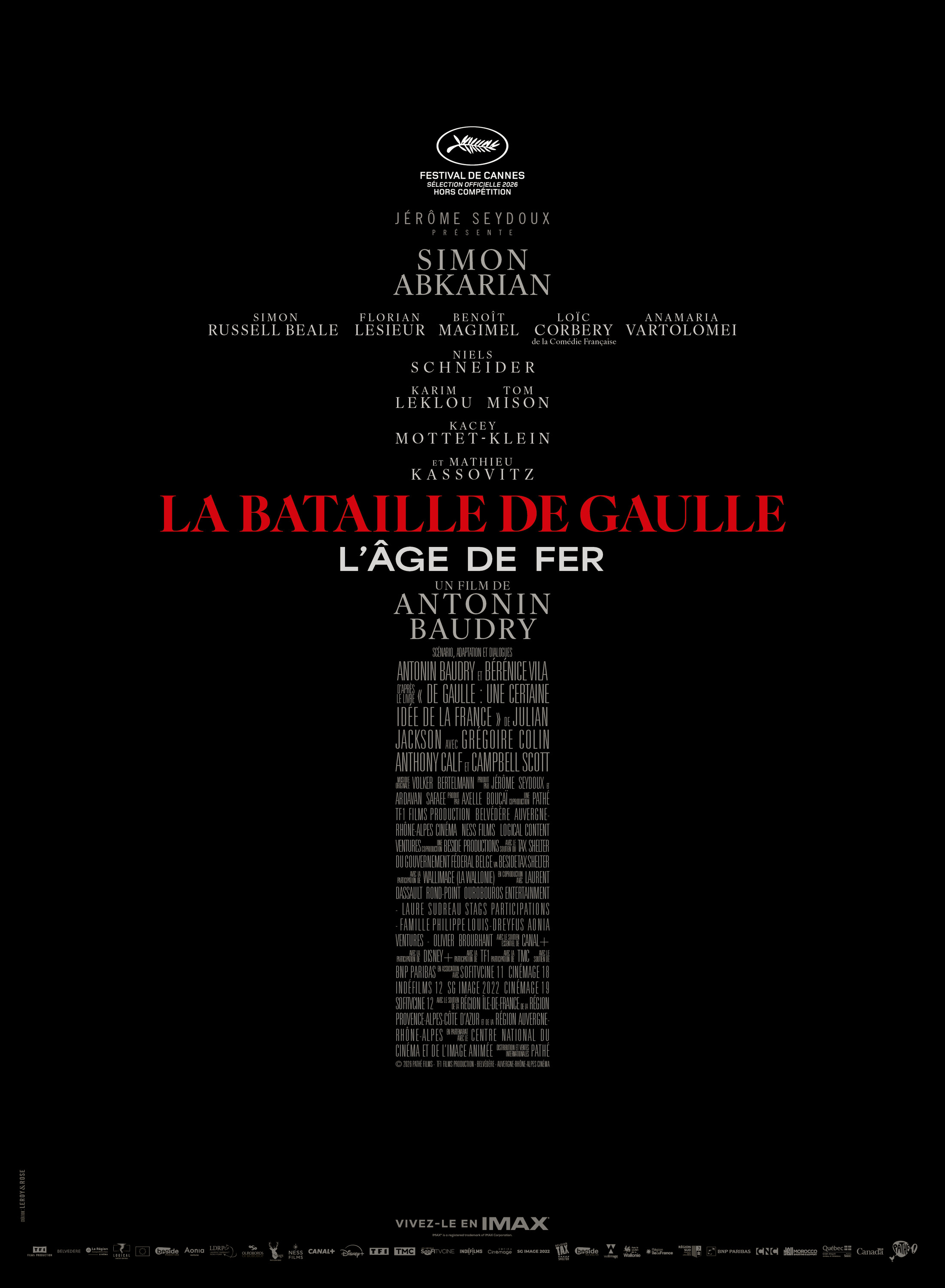 Mega Sized Movie Poster Image for La Bataille De Gaulle: L'âge de fer (#2 of 3)