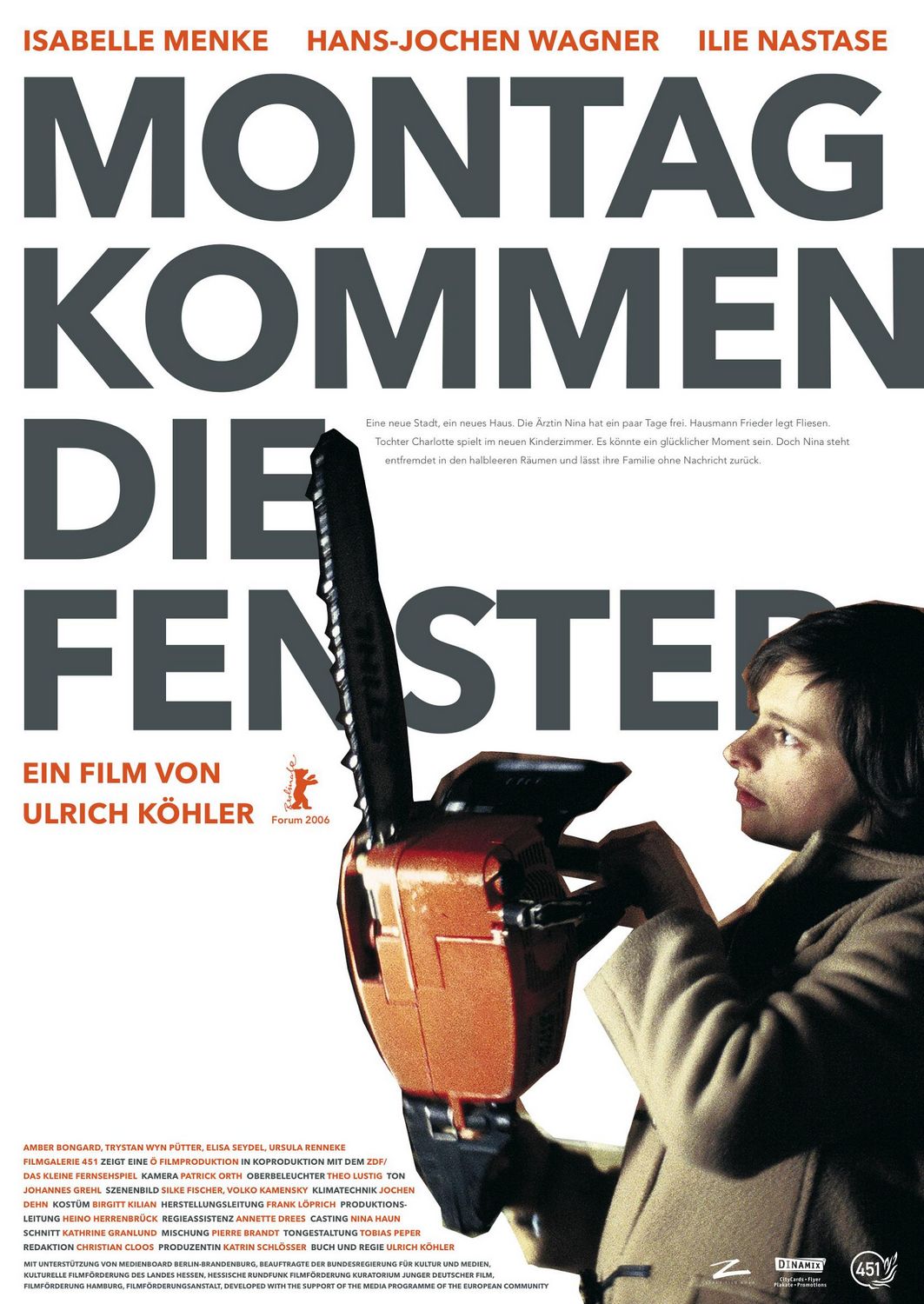 Extra Large Movie Poster Image for Montag kommen die Fenster 
