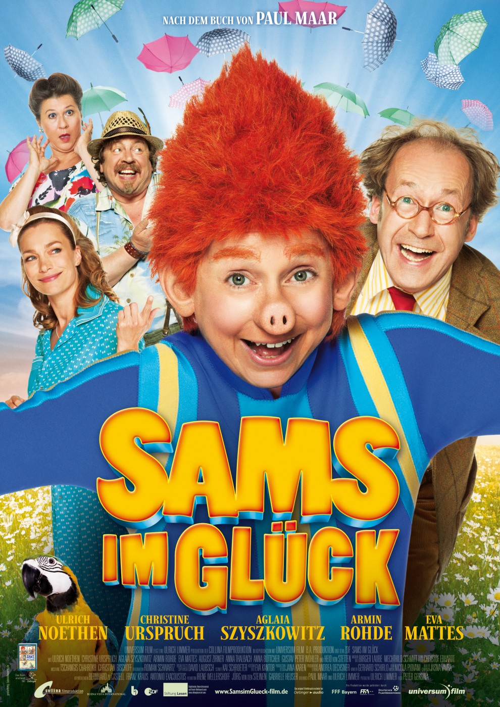 Extra Large Movie Poster Image for Sams im Glück 