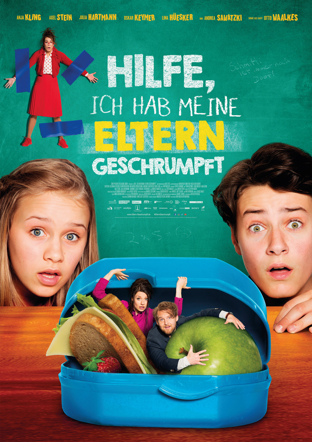 Extra Large Movie Poster Image for Hilfe, ich hab meine Lehrerin geschrumpft (#2 of 2)