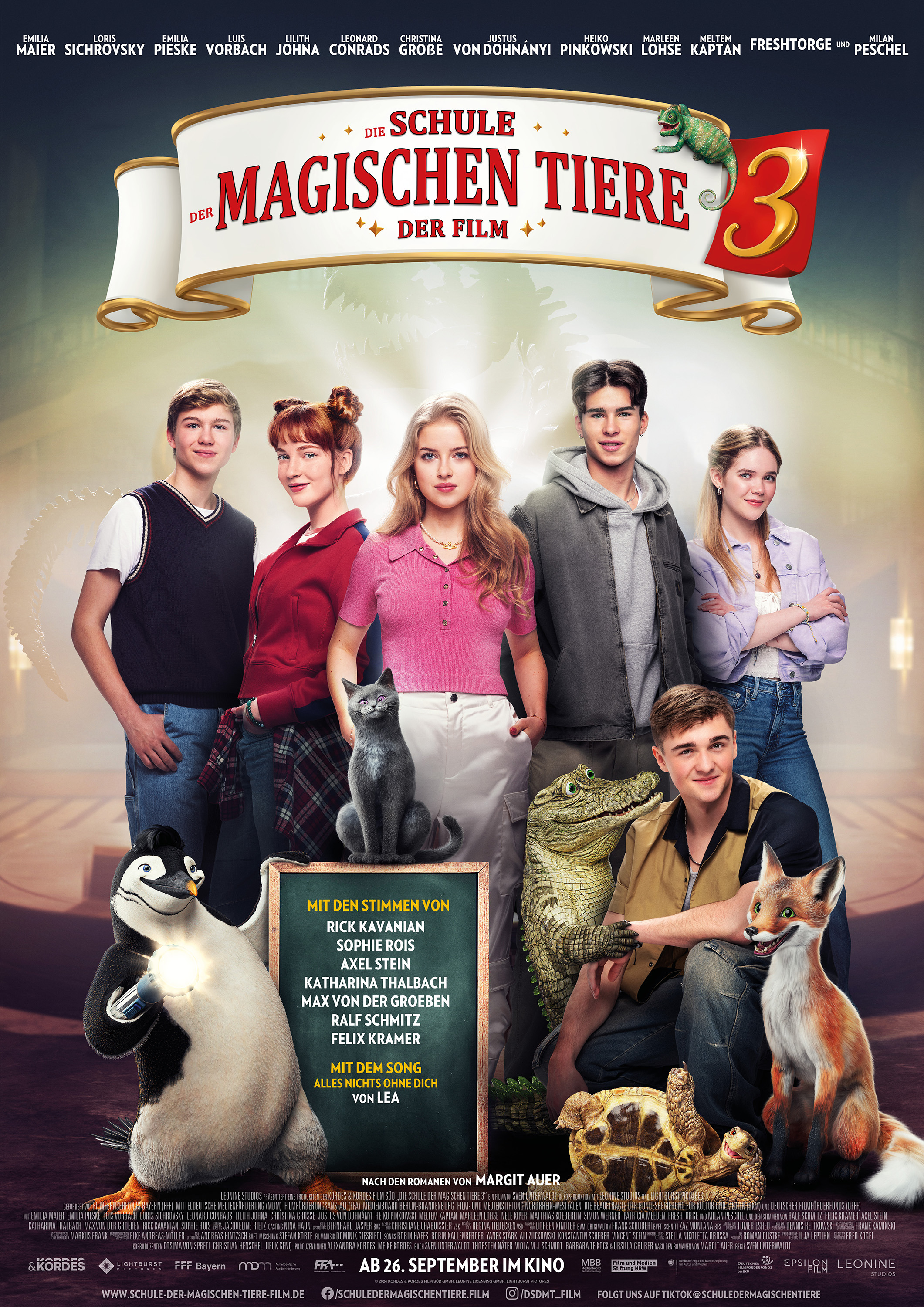 Mega Sized Movie Poster Image for Die Schule der magischen Tiere 3 