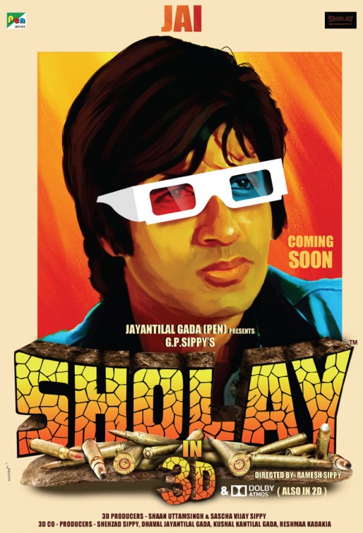 Sholay Movie Poster