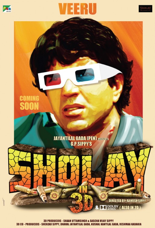 Sholay Movie Poster