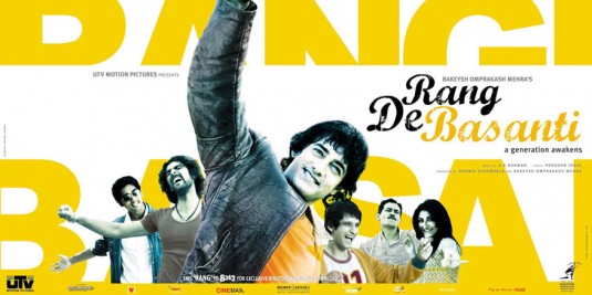 Rang De Basanti Movie Poster