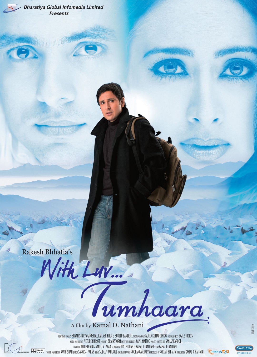 Extra Large Movie Poster Image for With Luv... Tumhaara (#1 of 3)