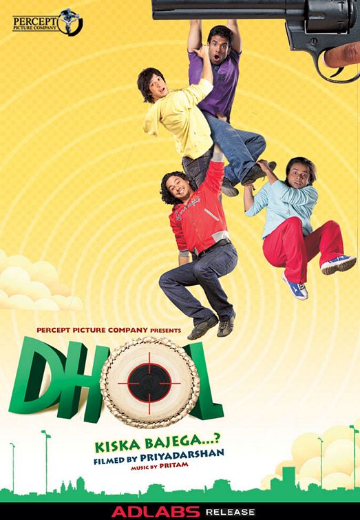 Dhol Movie Poster