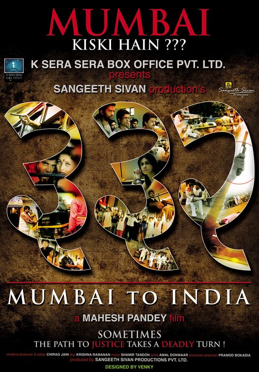 332: Mumbai to India Movie Poster