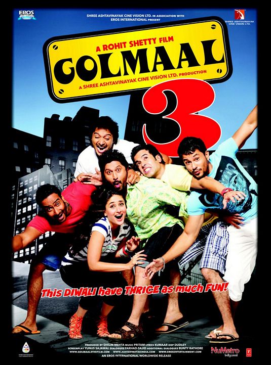 Golmaal 3 Movie Poster