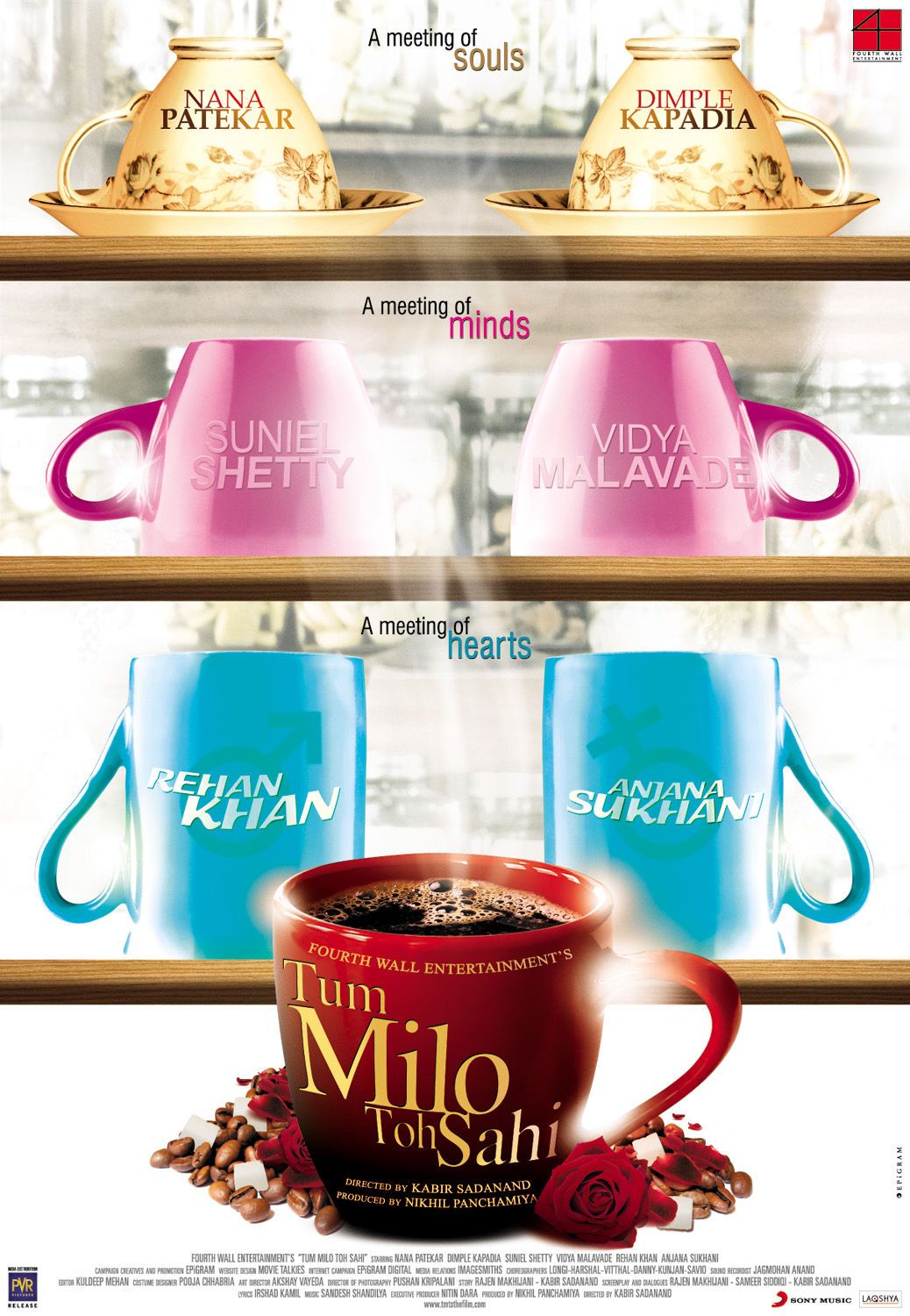 Extra Large Movie Poster Image for Tum Milo Toh Sahi (#1 of 4)