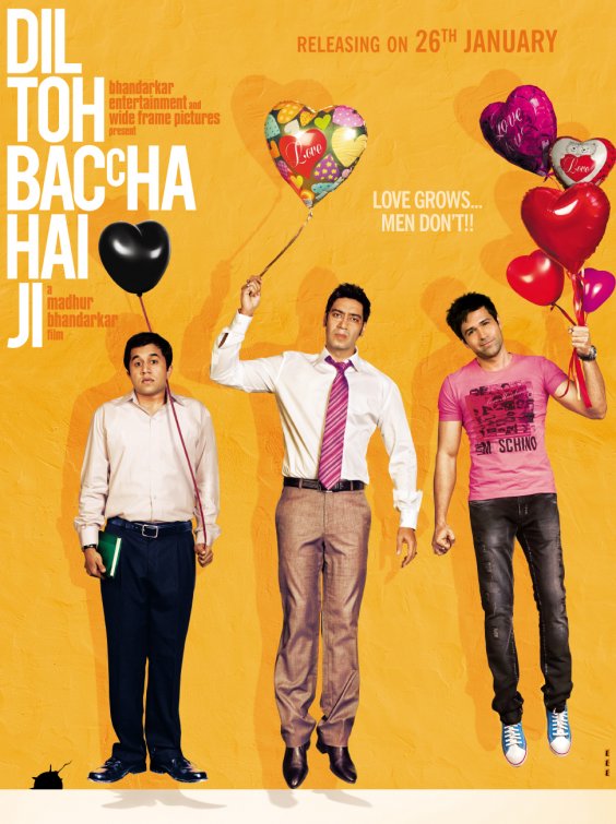 Dil Toh Baccha Hai Ji Movie Poster