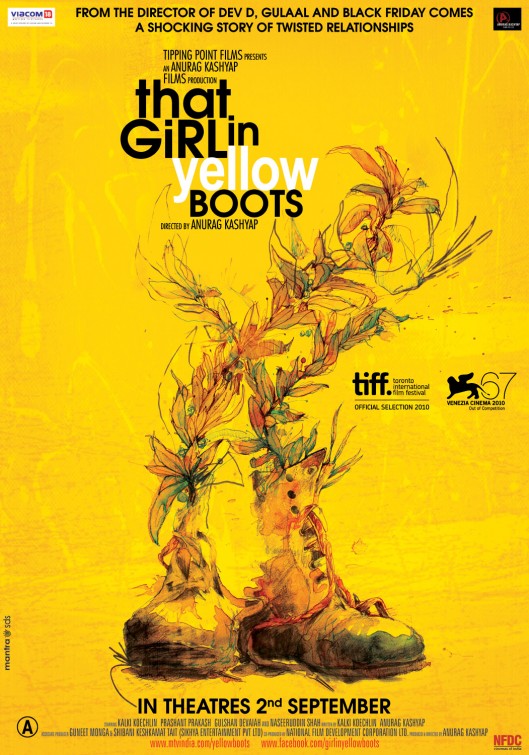 That Girl in Yellow Boots Movie Poster