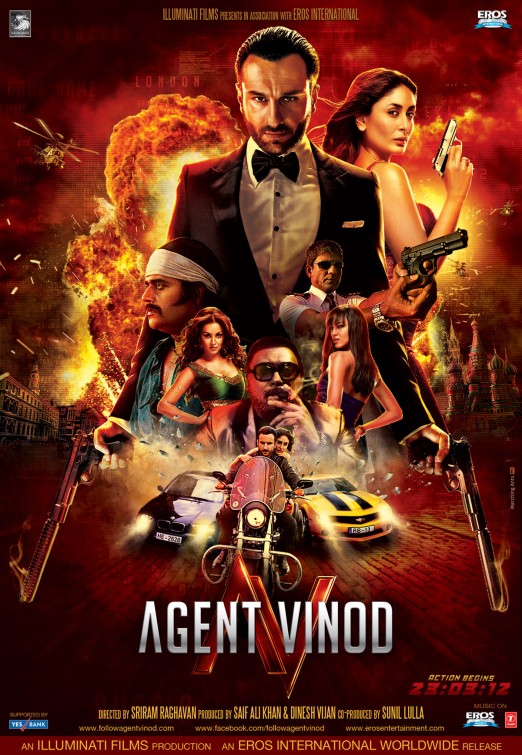 Agent Vinod Movie Poster