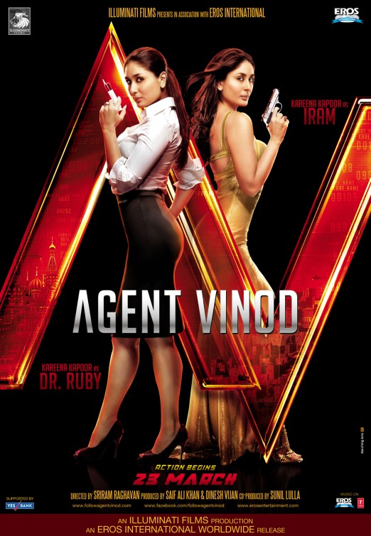 Agent Vinod Movie Poster