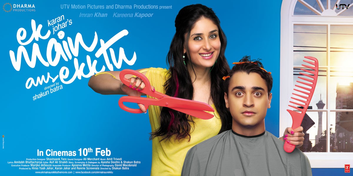 Extra Large Movie Poster Image for Ek Main Aur Ekk Tu (#3 of 3)