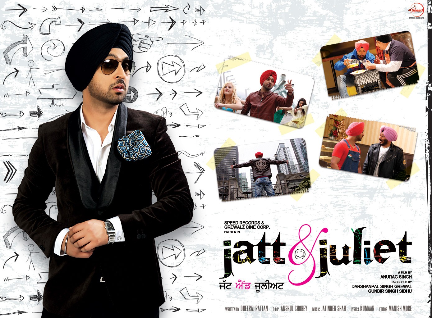 Extra Large Movie Poster Image for Jatt & Juliet (#6 of 9)