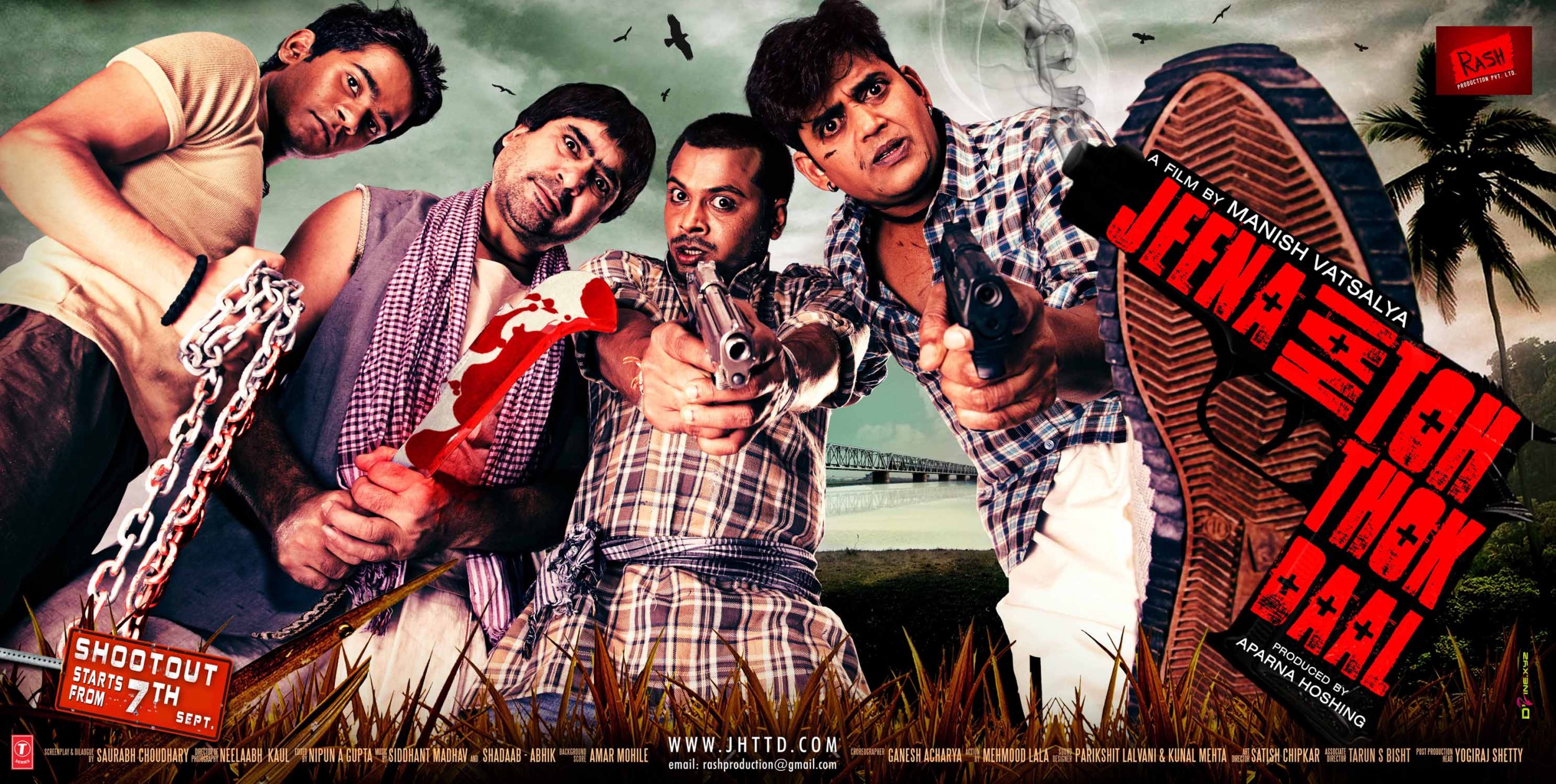 Mega Sized Movie Poster Image for Jeena Hai Toh Thok Daal (#2 of 12)