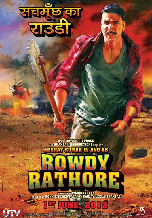 Rowdy Rathore Movie Poster