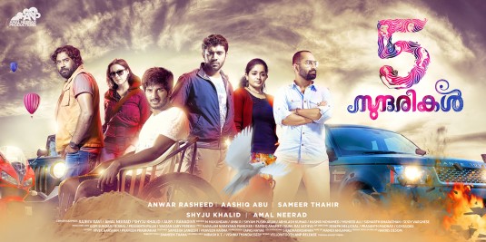 5 Sundharikal Movie Poster