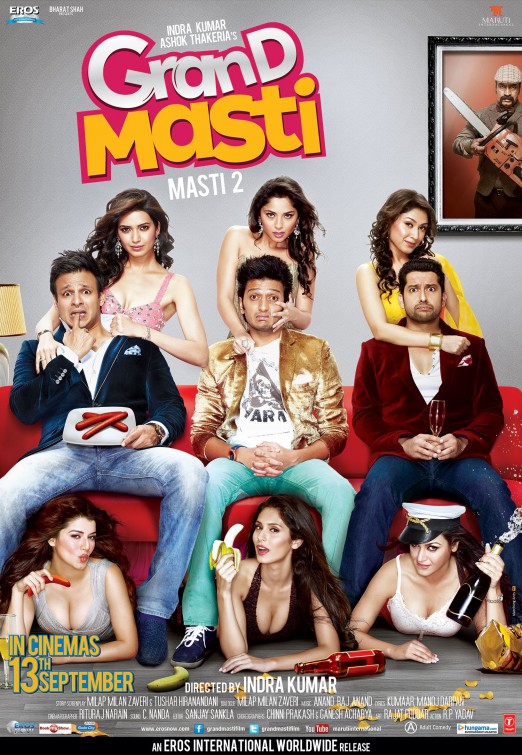 Grand Masti Movie Poster