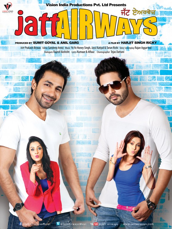 Jatt Airways Movie Poster