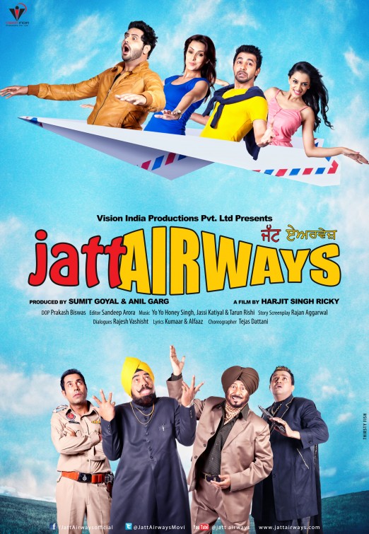 Jatt Airways Movie Poster