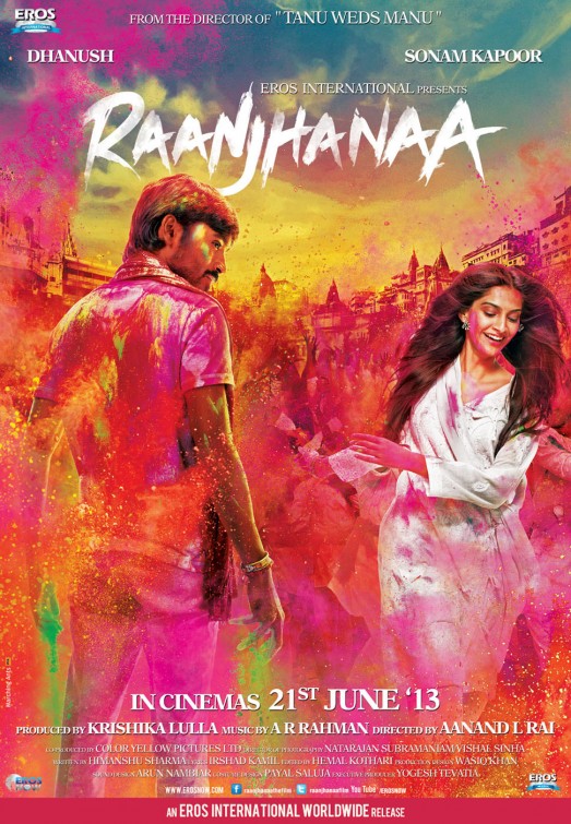 Raanjhanaa Movie Poster