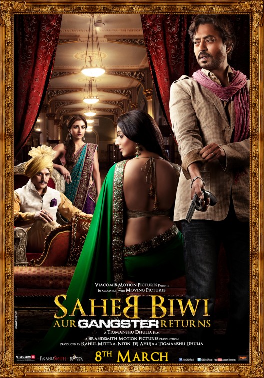 Saheb Biwi Aur Gangster Returns Movie Poster