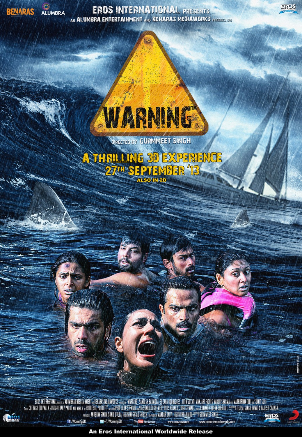 Extra Large Movie Poster Image for Warning 