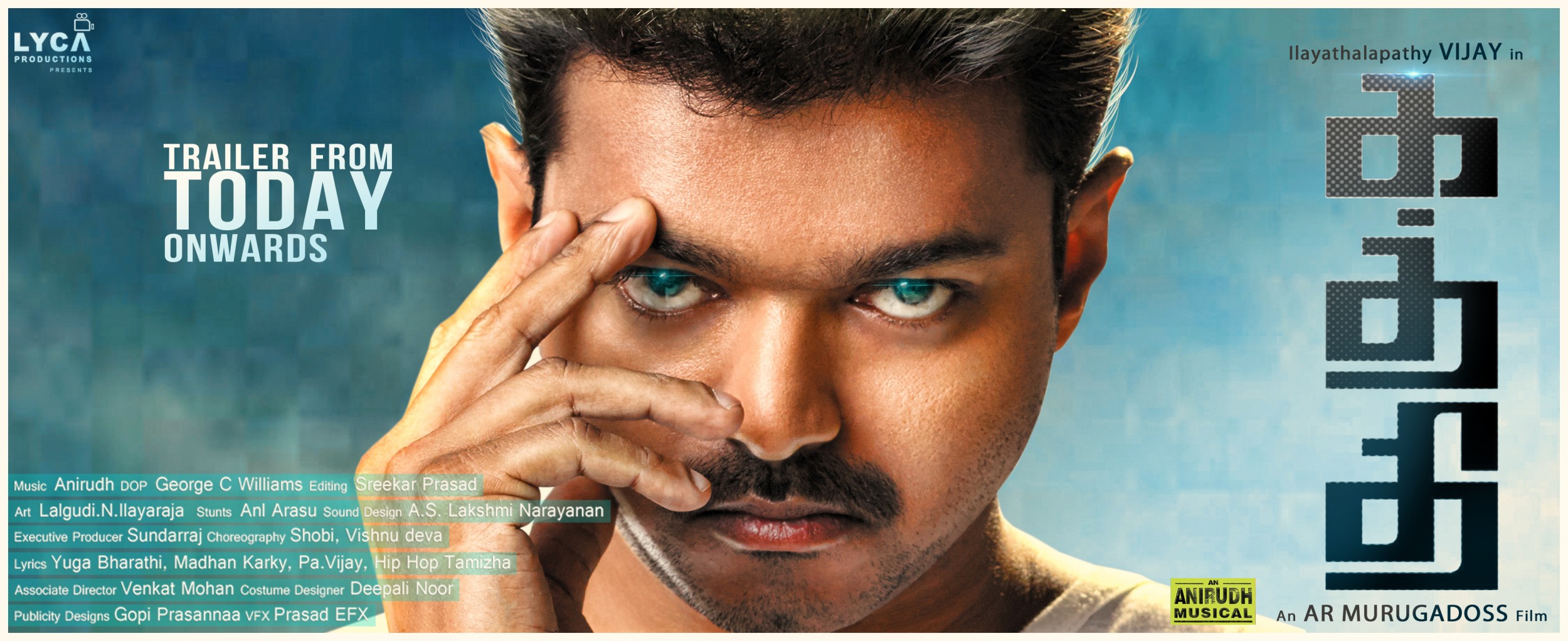 Mega Sized Movie Poster Image for Kaththi (#7 of 7)