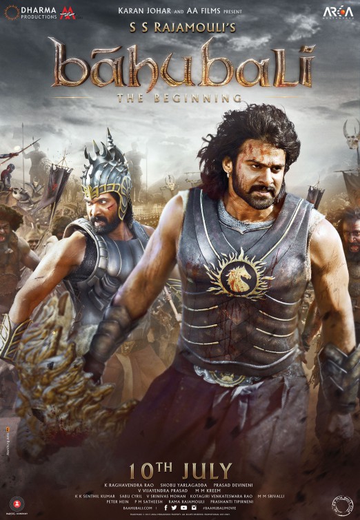 Bahubali: The Beginning Movie Poster