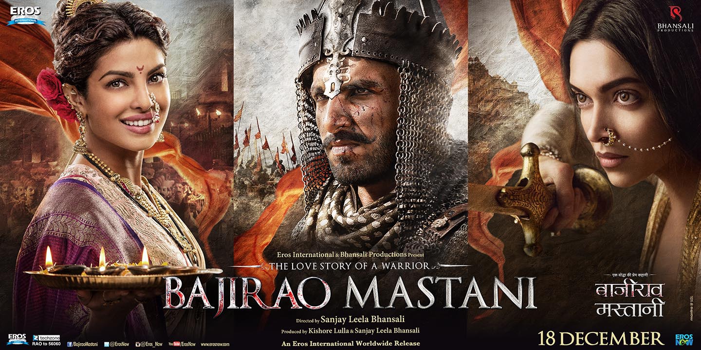 Extra Large Movie Poster Image for Bajirao Mastani (#4 of 12)