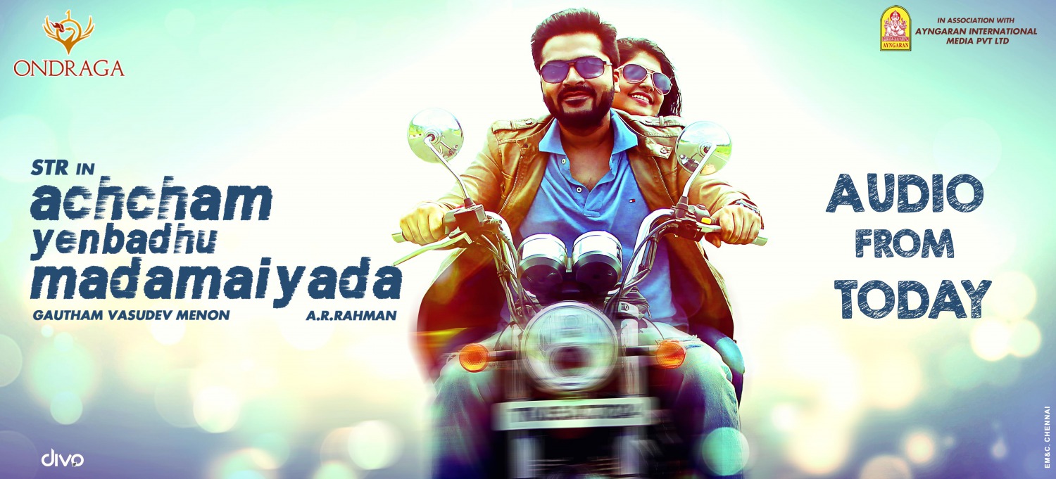 Extra Large Movie Poster Image for Achcham Yenbadhu Madamaiyada (#2 of 3)