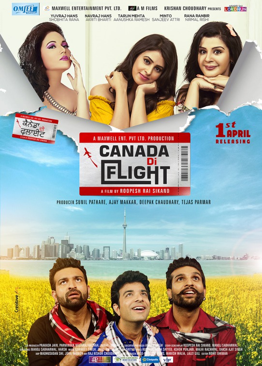 Canada Di Flight Movie Poster