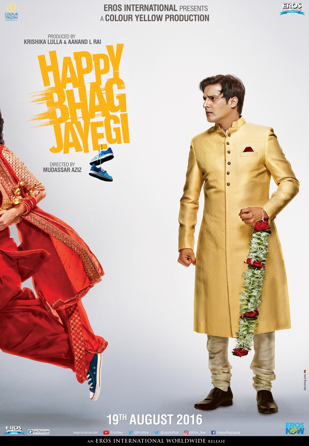 Extra Large Movie Poster Image for Happy Bhag Jayegi (#5 of 9)