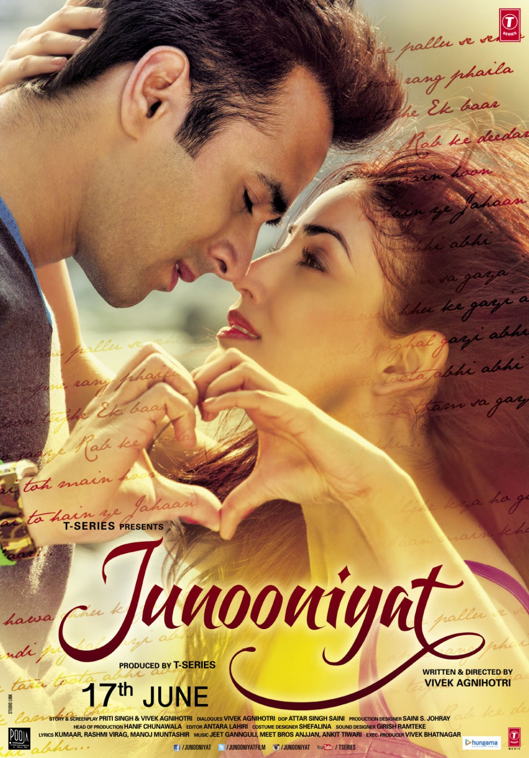 Extra Large Movie Poster Image for Junooniyat (#2 of 3)